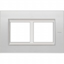 Bticino Axolute  RECTANGULAR mirror glass Rāmis 2 vietigs - vertikāls