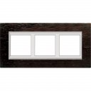 Axolute RECTANGULAR wenge Frame 3 vietigs - vertical