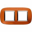 Bticino Axolute  ELLIPTIC liquid orange Rāmis 2 vietigs