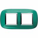 Bticino Axolute  ELLIPTIC liquid green Rāmis 2 vietigs