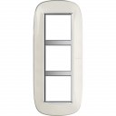 Bticino Axolute  ELLIPTIC liquid white Rāmis 3 vietigs - vertikāls