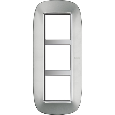 Axolute Рамка ELLIPTIC aluminum 3 местная - для вертикального монтажа