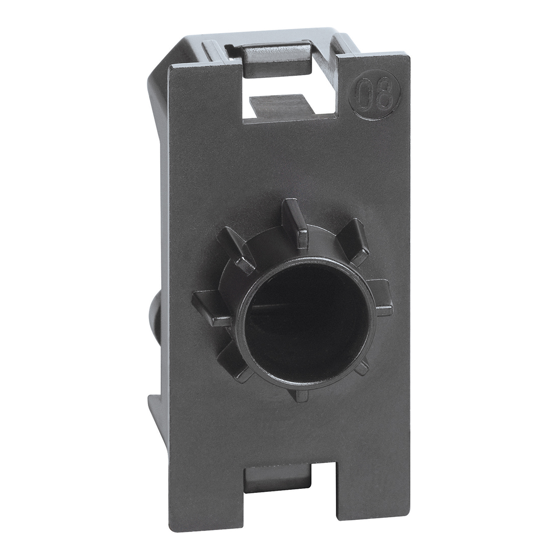 LivingNow Blanking plate 1 module with  9mm hole