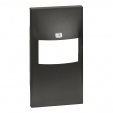 LivingNow black Cover plate Sensor IR 2 modules