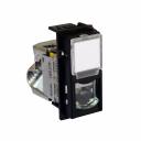 LivingNow melns Rozete RJ45 STP CAT6A