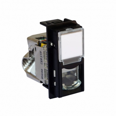 LivingNow black Socket RJ45 STP CAT6A