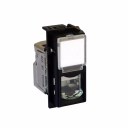 LivingNow black Socket RJ45 STP CAT6