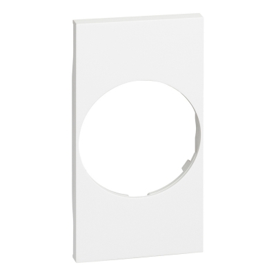 LivingNow white Cover plate Socket