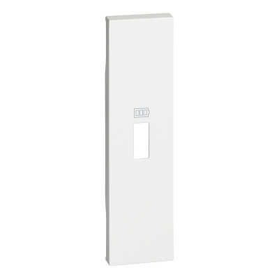LivingNow white Cover plate USB Socket 1 module