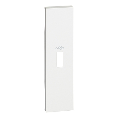 LivingNow white Cover plate USB