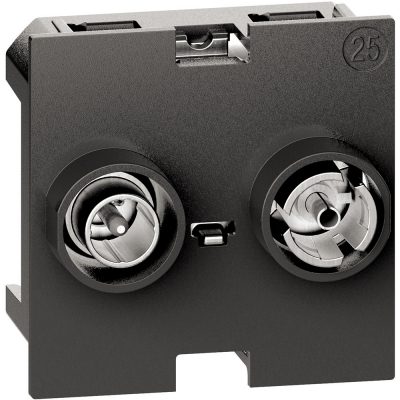 LivingNow Socket TV SAT terminal 2 modules