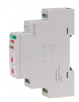 CP-710 p?sprieguma detektors DIN 16A F & F