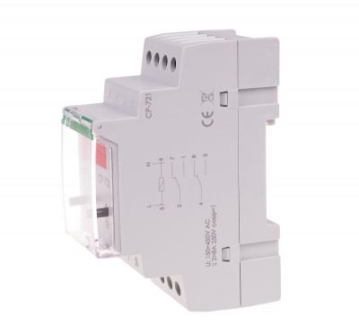CP-721 V pahs programmable, one phase, Un=450V+N, Imax=30A , 2 mod.