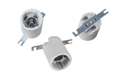 Lamp holder, porcelain E-14 typ 428