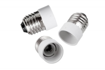 Spuldzu adapteris E27/E14