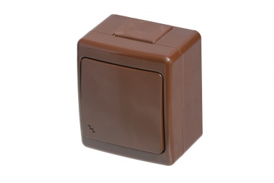 BETA pārslēdzis virsapmetuma brūns IP44