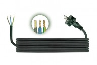 Vienojamais kabelis H05RR F 3x1,5 - 1,5m