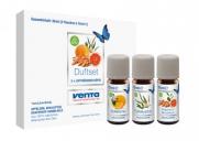 VENTA Organic fragrances - set exclusive  Nr.1 (orange. eucalyptus. grapefruit-sandalwood)