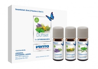 VENTA Organic fragrances - set exclusive Nr.2 (lemongrass. peppermint. lavender)