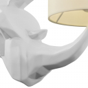 Maytoni Nashorn Sienas lampa 1xE14 40W White (Polyresin) (h300)