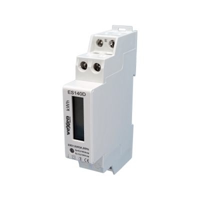 ES140D Vienfāžu elektroenerģijas skaitītājs 40A