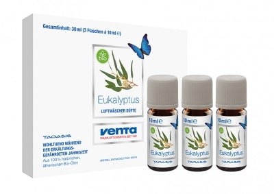 VENTA Organic eucalyptus fragrance 3x10ml