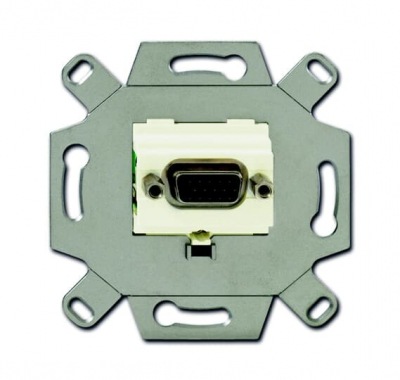 0261/21-500 VGA connection unit with screw-type terminals and strain relief