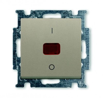 B55 šamp Switch with rocker 1gang DP