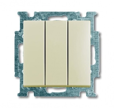 B55 bēšs Slēdzis 1+1+1