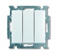 B55 balts Slēdzis 1+1+1