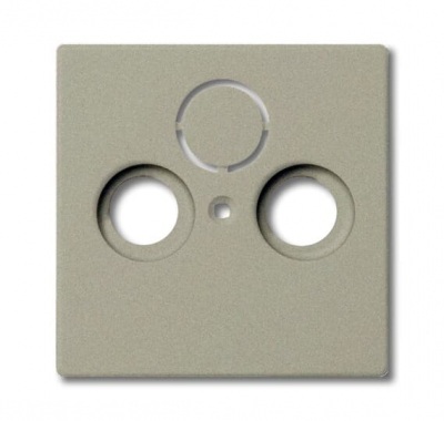 1743-93-507 Cover plate as cover for standard Radio/TV/SAT socket outlets