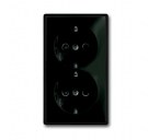 20-02 EUJKS-95-507 Double SCHUKOВ socket outlets shuttered