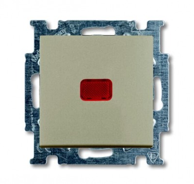 B55 šamp 2026 UCN/KL-93-507 Push switch with rocker with doorbell symbol and labeling field