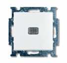 B55 balts 2026 UCN-94-507 Push switch with rocker and neutral symbol SP, with normally open contact (operating current)