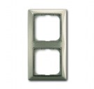 2512-93-507 Cover frame with decorative styling frame 2gang frame