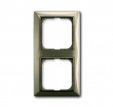 2512-99-507 Cover frame with decorative styling frame 2gang frame