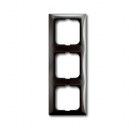 2513-91-507 Cover frame with decorative styling frame 3gang frame