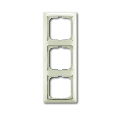 2513-96-507 Cover frame with decorative styling frame 3gang frame