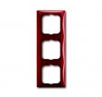 2513-97-507 Cover frame with decorative styling frame 3gang frame