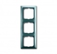 2513-98-507 Cover frame with decorative styling frame 3gang frame