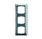 2513-98-507 Cover frame with decorative styling frame 3gang frame