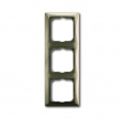 2513-99-507 Cover frame with decorative styling frame 3gang frame
