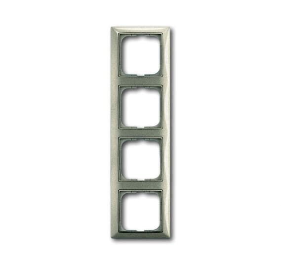 2514-93-507 Cover frame with decorative styling frame 4gang frame
