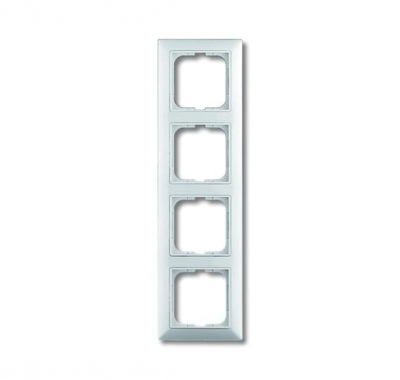 2514-92-507 Cover frame with decorative styling frame 4gang frame