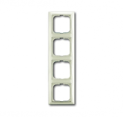 2514-96-507 Cover frame with decorative styling frame 4gang frame