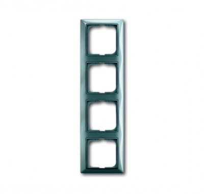 2514-98-507 Cover frame with decorative styling frame 4gang frame