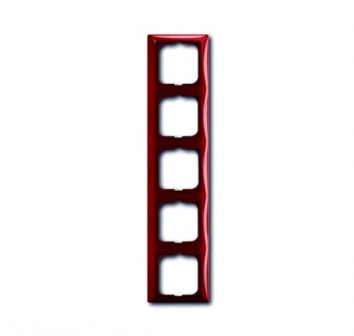 2515-97-507 Cover frame with decorative styling frame 5gang frame