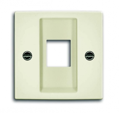 B55 bēšs 2561-92-507 Cover plate with metal mounting plate