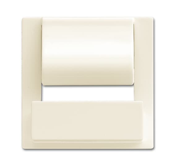 B55 chalet-white Cover plate for Busch-PowerDock