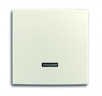 B55 chalet-white Control element with neon lamp